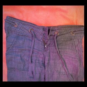 Prana organic cotton and hemp wide leg